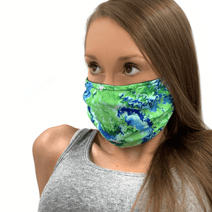Tie-Dye Design Medical Style Mask Masked Family 